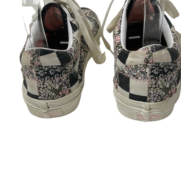 Vans Old Skool Checkered Patchwork Floral Vans 6.5M/8.0W - Picture 7 of 10